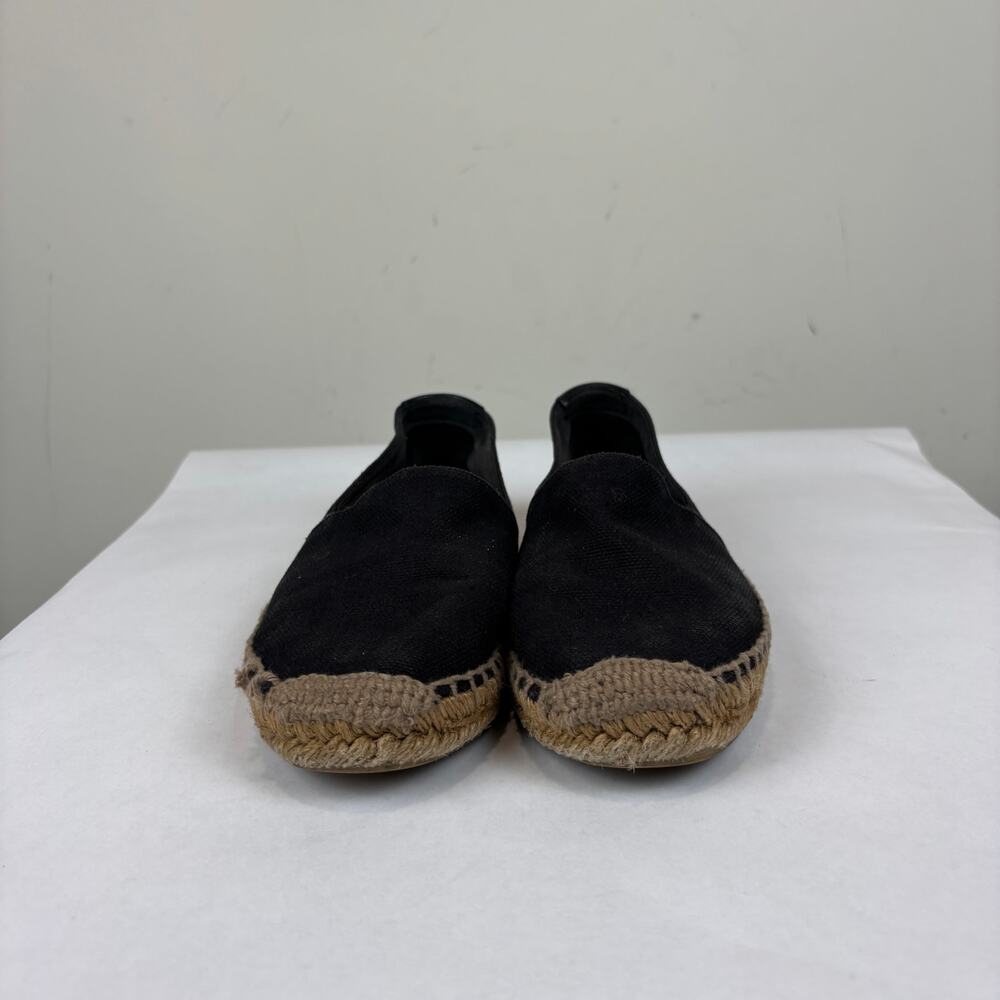 Saint Laurent Spellout Black Espadrilles Women's 7 - Picture 2 of 16